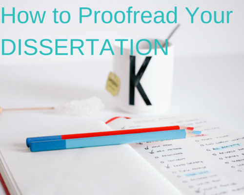 Content how to proofread yourdissertation