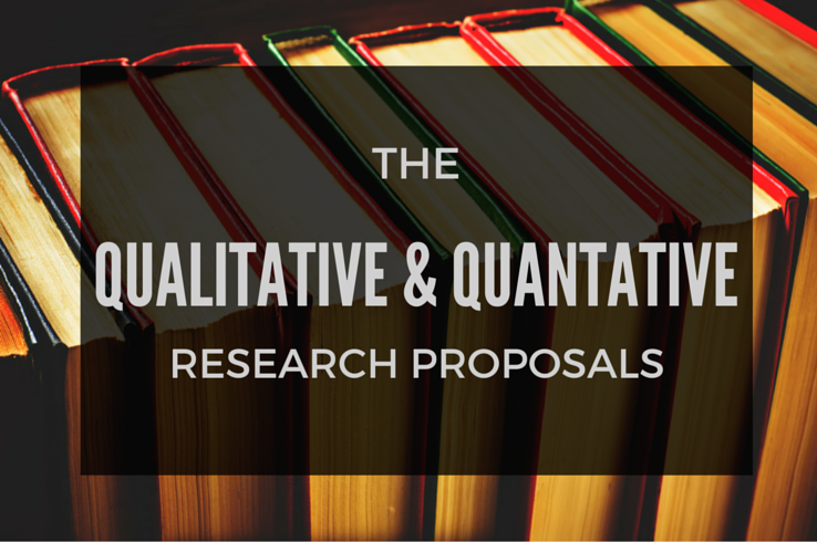Content the quantitative and qualitative research proposals td